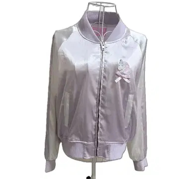 나일 퍼치 유니콘 자수 라벤더 스카잔