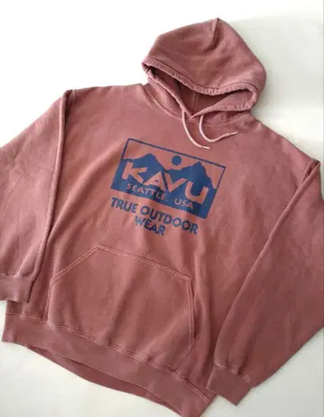 KAVU 후드 부착 후드티