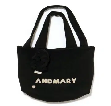 andmary Milky pile tote bag with chou