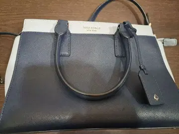 케이트 스페이드 네이비/라이트 블루 핸드백