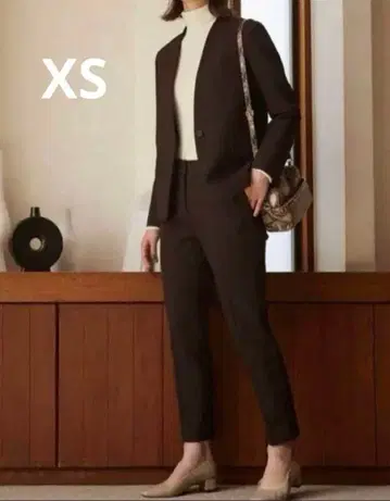 플라스테 웜 리저브 자켓&스틱 팬츠 세트 XS 브라운