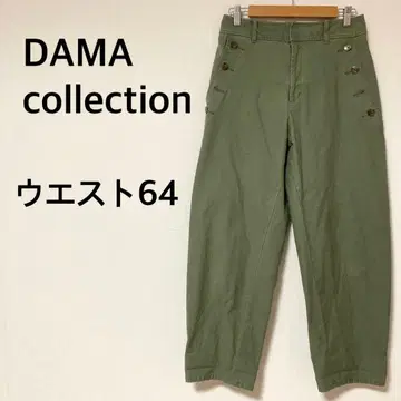 더마 컬렉션 와이드 팬츠 허리 64 코튼 혼방 캐주얼