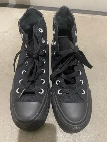 컨버스 올스타 하이컷 블랙