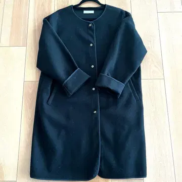 SEASON REASON 블랙 롱 코트