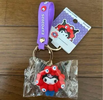 새상품 미야쿠미야쿠 쿠로미 산리오 키링 EXPO 2025 만박