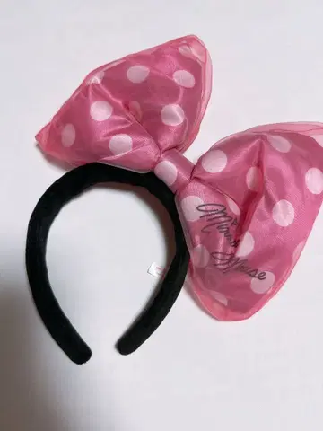 미니 마우스 도트 머리띠