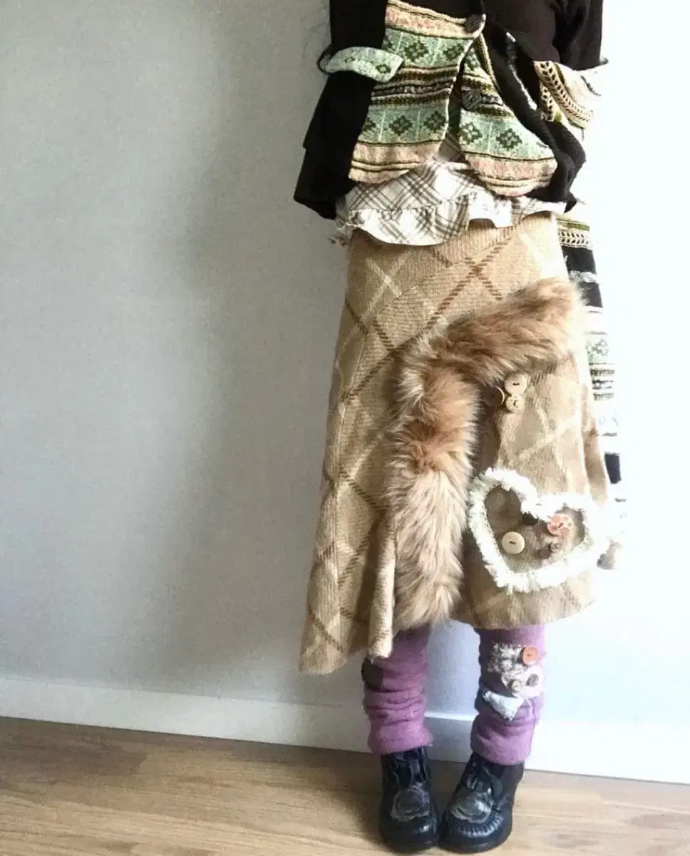Latte Gyaru-style skirt