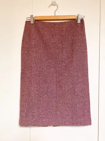 [새상품급] Jill Stuart 컬러 트위드 타이트 스커트 퍼플 2