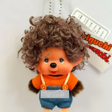 커스텀 얼굴 커진 몽치치 SS 키체인 아기 헤어 컬 의류 포함