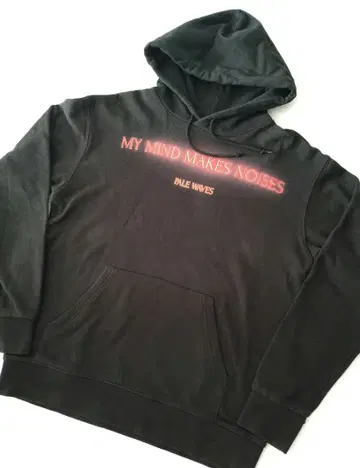 PALE WAVES 후드티 블랙