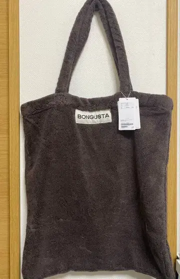 [ 새상품 택 포함 ] BONGUSTA 토트백 다크 브라운 FREE