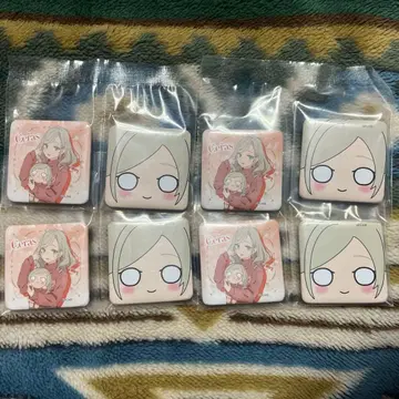 하스노소라 세가 럭키 쿠지 스퀘어 캔뱃지