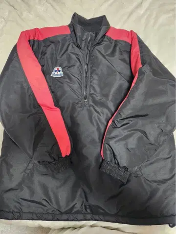 LES CINQ SENS 레상세스 나일론 자켓 M 블랙/빨간색