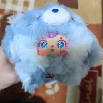 Samuel 스카이블루 봉제 인형 손바닥 사이즈