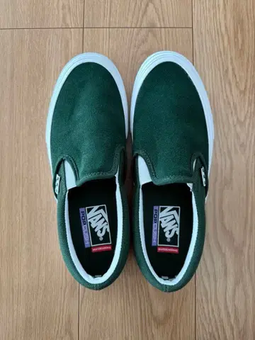 단종 VANS 스케이트 슬립온 Pro 스웨이드