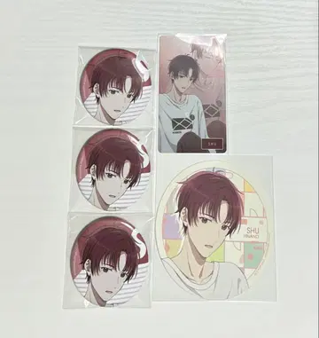 아오페라 카페 히나노 히데 캔뱃지 카드 코스터