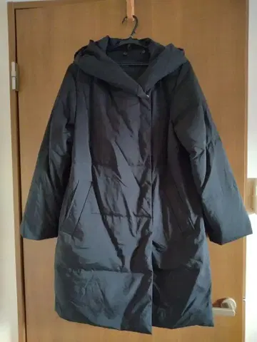 프레임워크 후드 부착 롱 다운 자켓 블랙 사이즈:38