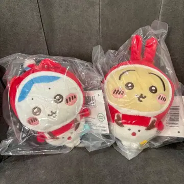 치이카와 (먼작귀) 에니마이 복권 오너먼트 봉제 인형 하치와레 토끼