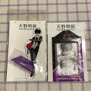 아마노 아키라 전시회 아크릴 스탠드 아크스타 히바리 쿄야