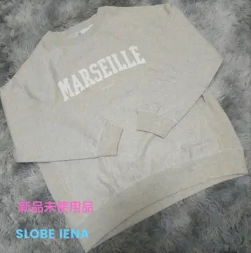 SLOBE IENA [WEB 한정판] MARSEILLE 로고 맨투맨