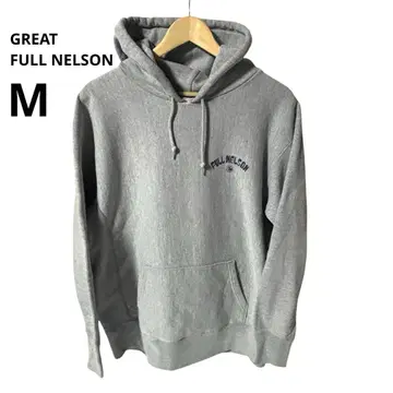 FULLNELSON 풀넬슨 오리지널 로고 풀오버 후드티 M 사이즈 상당