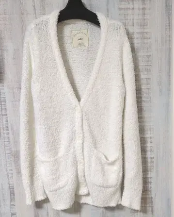 젤라또피케 gelato pique 가디건 화이트 룸웨어