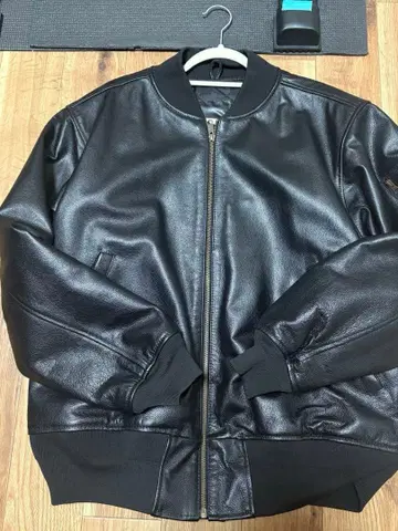 FTC LEATHER MA-1 JACKET 완판템