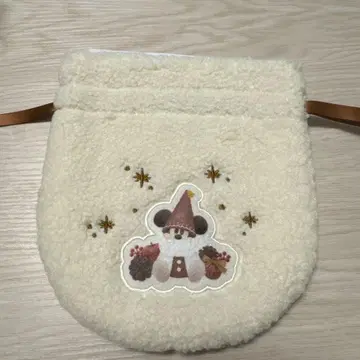 [ 미사용 ] 리루린린 복조리 디즈니 크리스마스 디즈니 리조트 빨간색