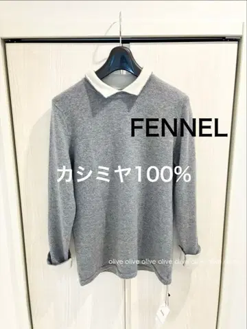 FENNEL 퓨어 캐시미어 100 니트 야마다야 LASUD 페넬