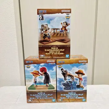 원피스 월드 컬렉터블 피규어 로그 스토리 3종 세트