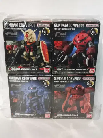 건담 컨버전스# MOVIE VISUAL SELECTION 4종 세트