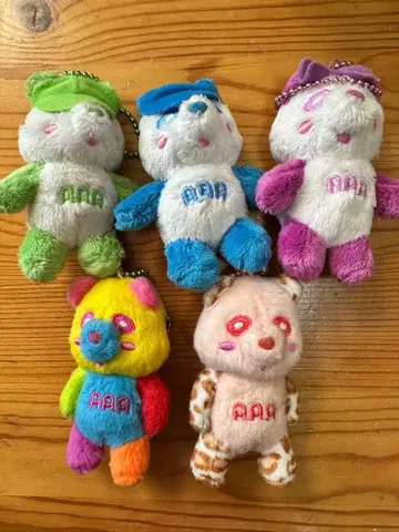 AAA 에~판다 5체 세트 레어