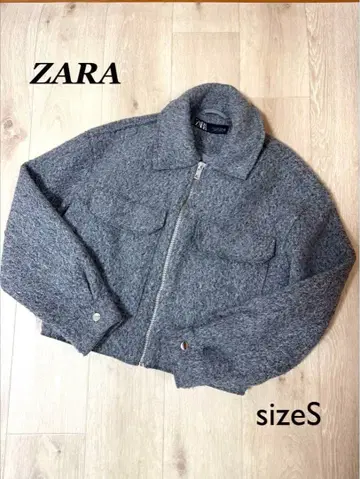 새상품급] 자라 부클레 크롭 자켓 S size 정가 7990엔