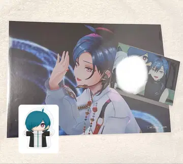 니지산지 니지 페스티벌 그린센 학생회 빅 카드 아크릴 블록