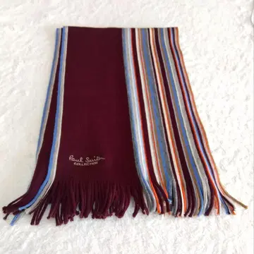 Paul Smith 보르도 스트라이프 머플러