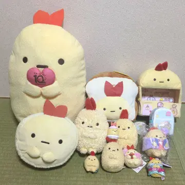 [ 익명 배송 ] 스미코구라시 새우튀김꼬리 봉제 인형 묶음 판매