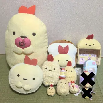 [ 익명 배송 ] 스미코구라시 새우튀김꼬리 봉제 인형 묶음 판매