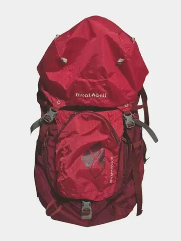mont-bell 백팩 와인 레드 몽벨