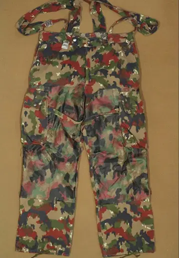 스위스군 M70 카모플라쥬 팬츠 밀리터리 군용 팬츠 카모 패턴 카고 팬츠