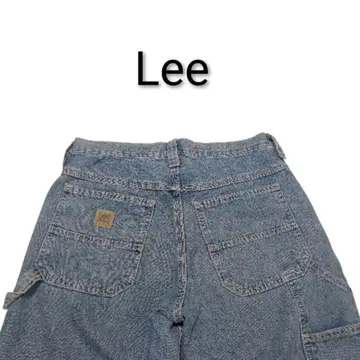 [ 30 x 30 ] Lee 라이트 블루 스트레이트 페인터 팬츠