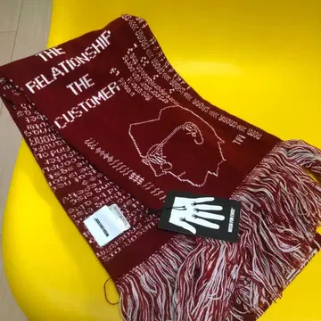 WISH FOR EVER 머플러 빨간색