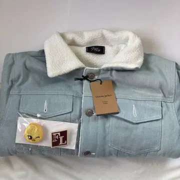 Stray Kids 필릭스 프로듀스 데님 자켓 라이트 블루