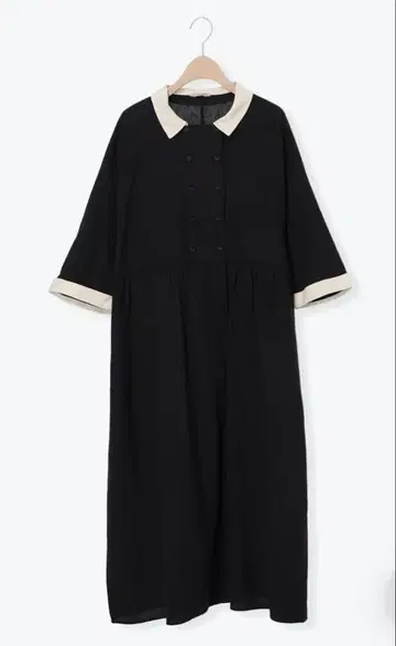 사만사 모스2 돌먼 슬리브 개더 원피스