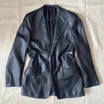 Paul Smith 램 가죽 테일러드 자켓