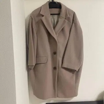 베이지 체스터 코트