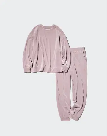 UNIQLO 울트라 스트레치 스무스 룸웨어 핑크