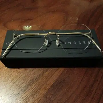 LINDBERG 스피릿 안경 매트 골드
