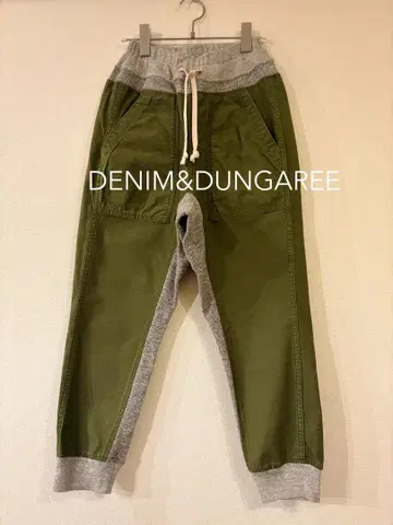 새상품급 데님&밀리터리 밀리터리 팬츠 워크 팬츠 카키