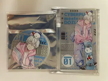 도즈루사 오라후 군 캔뱃지 아크릴 카드 세트 시부야 TSUTAYA