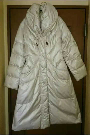 후와 롱 다운 코트